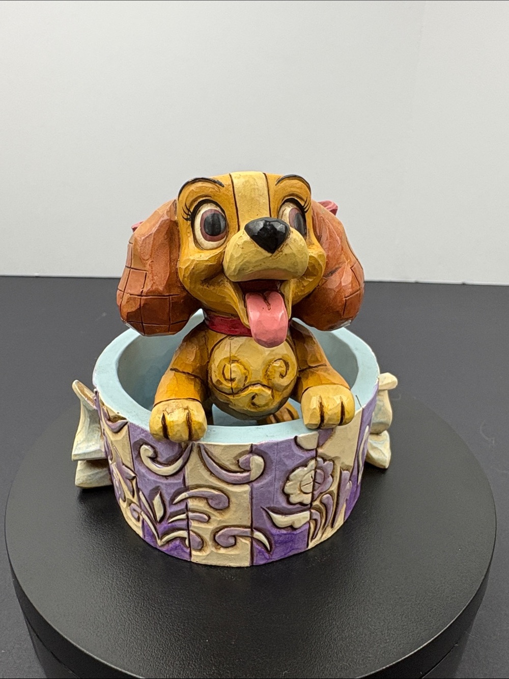 Jim Shore Lady And The Tramp "Lovely Lady" Figurine #4009255 Disney Traditions